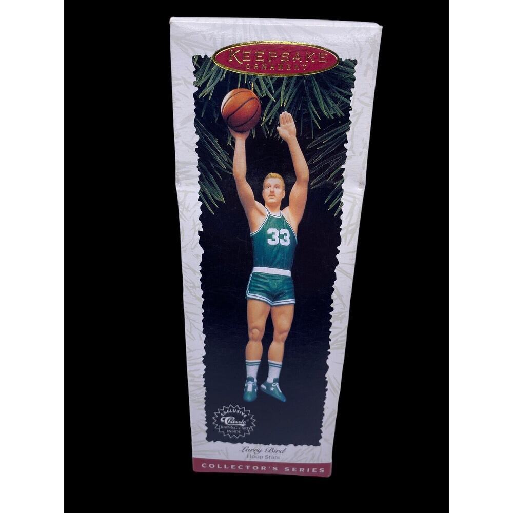 Hallmark Keepsake Ornament Larry Bird NEW Vintage Open Box Boston Celtics #33